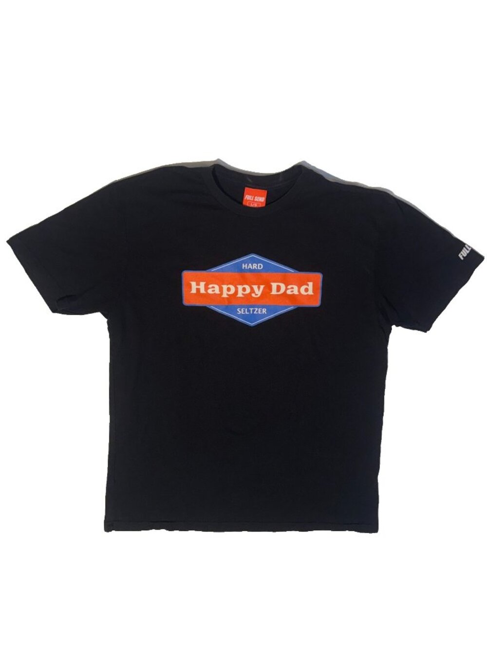 NELK FULL SEND Happy Dad Hard Seltzer Graphic Tshirt - Large Youtuber Merch